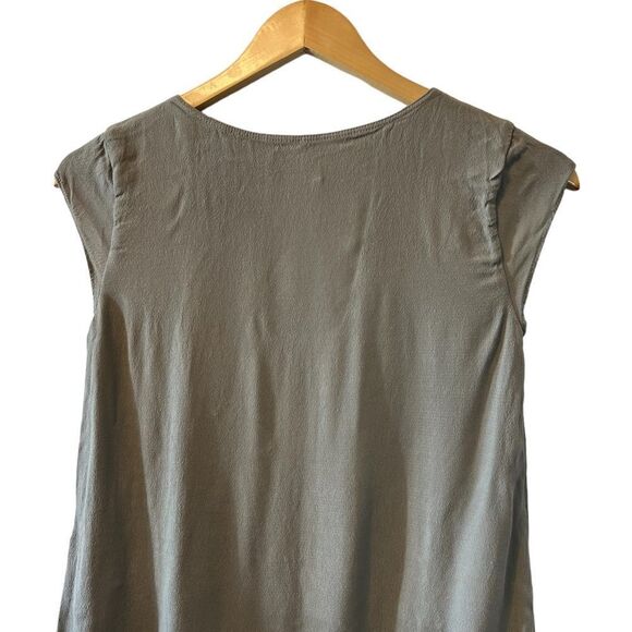 WILFRED Free Grey Cap Sleeve Dressy Short Top XXS - Picture 5 of 8